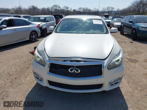 2017 Infiniti Q70 3.7 with VIN JN1BY1PR4HM210734, listed as a IAAI auction lot 41781440 with 146,030 mi miles and . Bid and sale history available at DreamBid. Image 12.