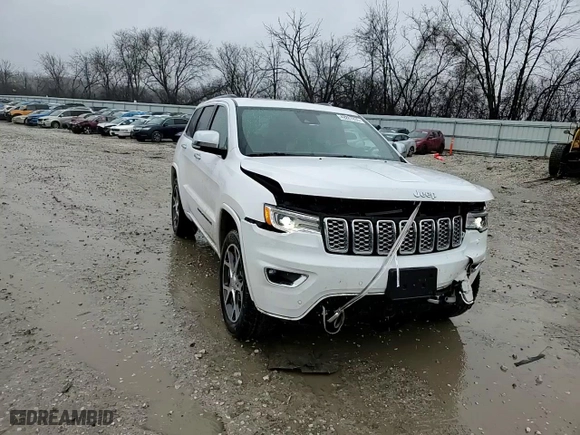 2019 Jeep Grand Cherokee Overland with VIN 1C4RJECG1KC644201, listed as a Copart auction lot 49287935 with 91,130 mi miles and Salvage Title. Bid and sale history available at carsss.com. Image 14.