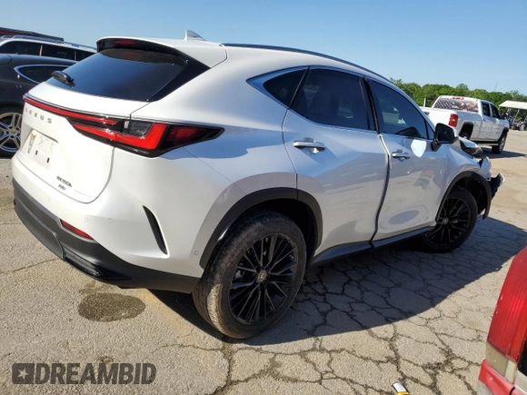 2022 Lexus NX with VIN JTJHKCEZ7N5004639, listed as a Copart auction lot 48561293 with 7,072 mi miles. Bid and sale history available at carsss.com. Image 3.