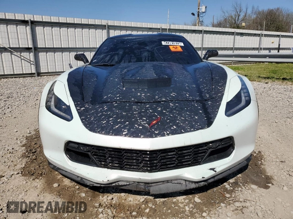2019 Chevrolet Corvette Grand Sport 2LT with VIN 1G1YY2D70K5100855, listed as a Copart auction lot 47391075 with 28,474 mi miles and Clean Title. Bid and sale history available at carsss.com. Image 5.
