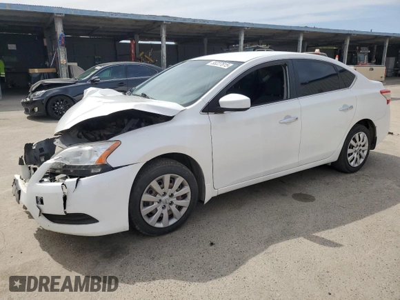 2013 Nissan Sentra S with VIN 3N1AB7AP9DL787853, listed as a Copart auction lot 55227815 with 148,313 mi miles and Clean Title. Bid and sale history available at DreamBid. Image 1.