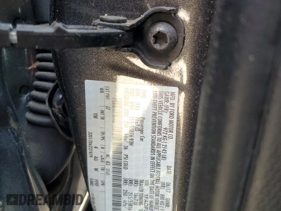 2017 Ford Focus SE with VIN 1FADP3F25HL304853, listed as a Copart auction lot 61210085 with 41,651 mi miles and Salvage title. Bid and sale history available at DreamBid. Image 12.