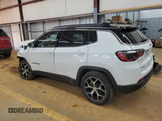 2024 Jeep Compass Limited with VIN 3C4NJDCN7RT134246, listed as a Copart auction lot 47081565 with Not Provided miles and Salvage Title. Bid and sale history available at carsss.com. Image 2.