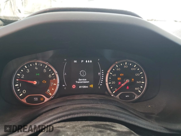 2019 Jeep Renegade Latitude z VIN ZACNJABB7KPJ73628, wystawiony jako Copart lot #59419695 z przebiegiem 61 126 mil mil oraz Szkoda całkowita • Salvage title. Historia ofert i sprzedaży dostępna na DreamBid. Obrazek 9.
