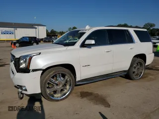 2016 GMC Yukon SLT with VIN 1GKS2BKCXGR259482, listed as a Copart auction lot 58969134 with 119,862 mi miles and Salvage Title. Bid and sale history available at carsss.com. Image 1.