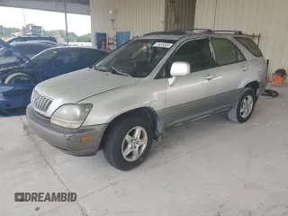 2002 Lexus RX 300 z VIN JTJGF10U420146391, wystawiony jako Copart lot #75455834 z przebiegiem 197 576 mil mil oraz Czysty tytuł • Clean title. Historia ofert i sprzedaży dostępna na DreamBid. Obrazek 1.