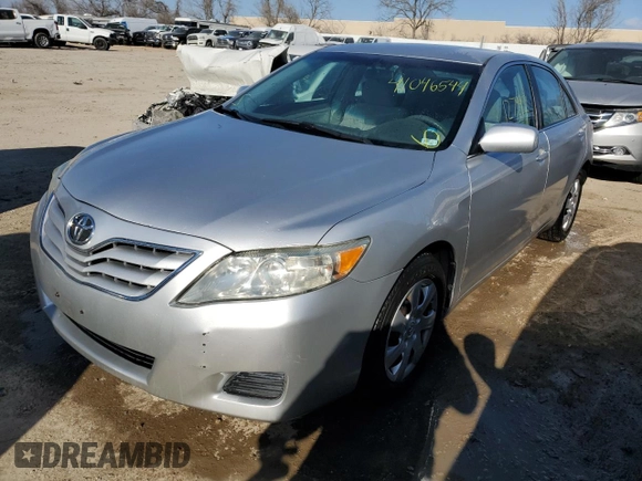 2011 Toyota Camry LE with VIN 4T4BF3EK2BR172725, listed as a Copart auction lot 41046544 with 127,942 mi miles and Salvage title. Bid and sale history available at DreamBid. Image 1.