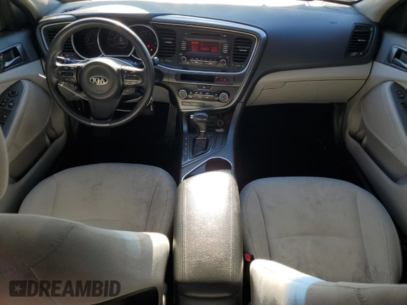 2015 Kia Optima LX with VIN 5XXGM4A7XFG347185, listed as a Copart auction lot 50216465 with 188,409 mi miles and Salvage Title. Bid and sale history available at carsss.com. Image 8.