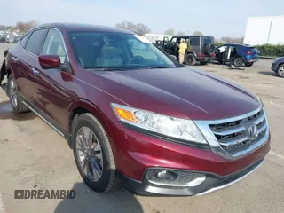 2013 Honda Crosstour EX-L with VIN 5J6TF1H50DL003464, listed as a IAAI auction lot 41779872 with 128,600 mi miles. Bid and sale history available at carsss.com. Image 1.