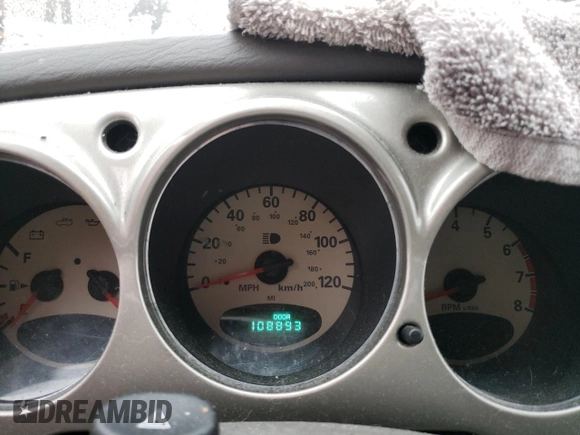 2002 Chrysler PT Cruiser Limited with VIN 3C8FY68B82T347401, listed as a Copart auction lot 80629454 with 108,893 mi miles and Salvage Title. Bid and sale history available at DreamBid. Image 9.