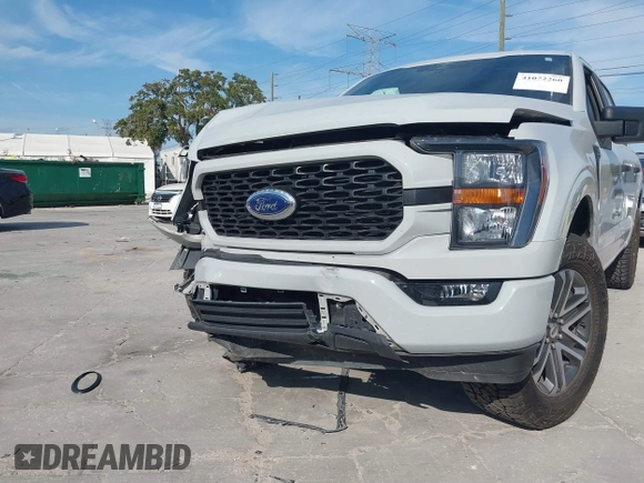 2023 Ford F-150 XL with VIN 1FTEW1C54PFB59130, listed as a IAAI auction lot 41072260 with 45,972 mi miles and . Bid and sale history available at DreamBid. Image 20.