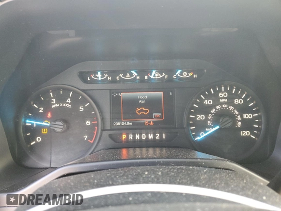 2016 Ford F-150 XLT with VIN 1FTEX1EP7GKD27040, listed as a Copart auction lot 50132265 with 238,104 mi miles and Salvage Title. Bid and sale history available at carsss.com. Image 9.