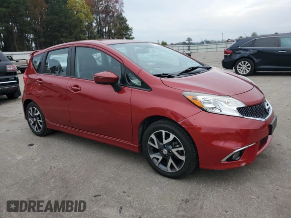 2015 Nissan Note SV with VIN 3N1CE2CP9FL400740, listed as a Copart auction lot 81743644 with 96,787 mi miles and Clean Title. Bid and sale history available at DreamBid. Image 4.
