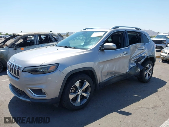 2019 Jeep Cherokee Limited с VIN 1C4PJLDB2KD443531, выставлен на аукционе IAAI как лот 42620476 с пробегом 60 644 миль миль и . История ставок и продаж доступна на DreamBid. Изображение 6.
