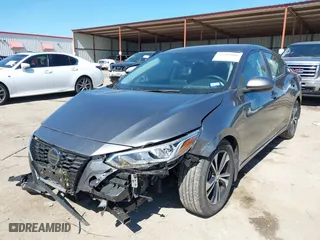 2021 Nissan Sentra SV with VIN 3N1AB8CV6MY218673, listed as a IAAI auction lot 41685800 with 37,500 mi miles. Bid and sale history available at carsss.com. Image 17.