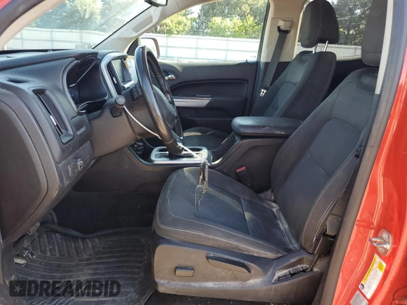 2016 Chevrolet Colorado 2WD LT with VIN 1GCGSCE34G1228312, listed as a Copart auction lot 58590195 with 130,854 mi miles and Salvage title. Bid and sale history available at DreamBid. Image 7.