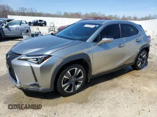 2020 Lexus UX 250h z VIN JTHX9JBH5L2035962, wystawiony jako Copart lot #51360385 z przebiegiem 84 694 mil mil oraz Szkoda całkowita • Salvage title. Historia ofert i sprzedaży dostępna na DreamBid. Obrazek 1.