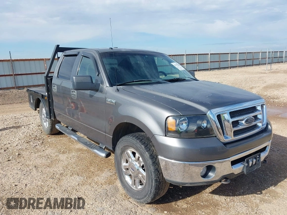 2008 Ford F-150 XL with VIN 1FTRW14W78FB88227, listed as a IAAI auction lot 42191567 with 176,927 mi miles and . Bid and sale history available at DreamBid. Image 6.