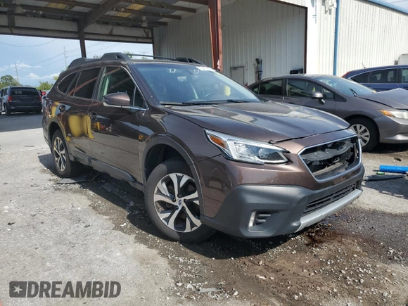 2021 Subaru Outback Limited with VIN 4S4BTANCXM3200053, listed as a Copart auction lot 63473855 with 75,372 mi miles and Salvage title. Bid and sale history available at DreamBid. Image 4.