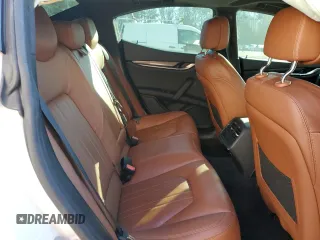 2016 Maserati Ghibli z VIN ZAM57XSAXG1167773, wystawiony jako Copart lot #46607705 z przebiegiem 62 421 mil mil oraz Szkoda całkowita • Salvage title. Historia ofert i sprzedaży dostępna na DreamBid. Obrazek 10.