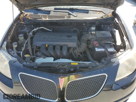 2006 Pontiac Vibe with VIN 5Y2SL65856Z444013, listed as a Copart auction lot 74996764 with 225,032 mi miles and Clean Title. Bid and sale history available at carsss.com. Image 12.