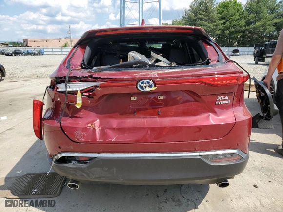 2022 Toyota Venza LE with VIN JTEAAAAH4NJ113149, listed as a Copart auction lot 59235384 with 27,777 mi miles and Clean Title. Bid and sale history available at carsss.com. Image 6.