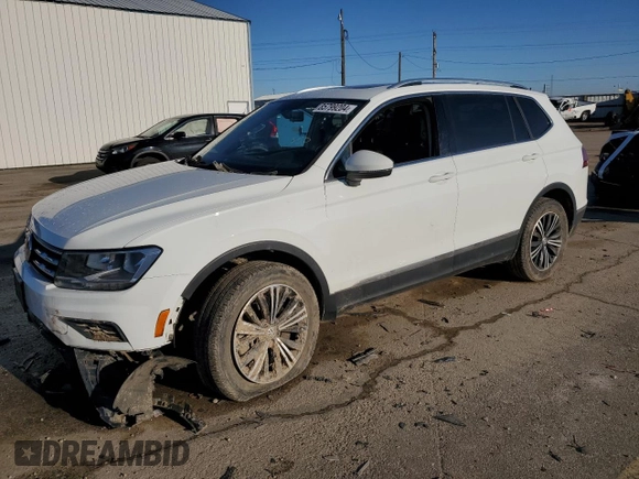 2018 Volkswagen Tiguan SEL z VIN 3VV2B7AX0JM017033, wystawiony jako Copart lot #85799204 z przebiegiem 64 075 mil mil oraz Szkoda całkowita • Salvage title. Historia ofert i sprzedaży dostępna na DreamBid. Obrazek 1.