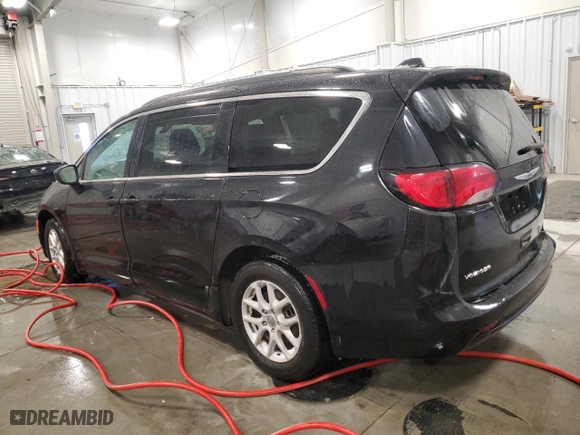 2020 Chrysler Voyager LXI with VIN 2C4RC1DG2LR172486, listed as a Copart auction lot 45213315 with 104,441 mi miles and Salvage Title. Bid and sale history available at carsss.com. Image 2.