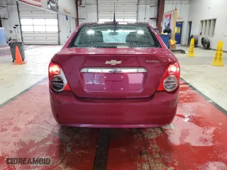 2014 Chevrolet Sonic LT with VIN 1G1JC5SH0E4107134, listed as a Copart auction lot 52568415 with 102,207 mi miles and Salvage Title. Bid and sale history available at carsss.com. Image 6.