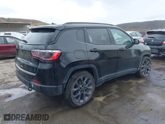 2021 Jeep Compass 80th Anniversary with VIN 3C4NJDEB2MT540186, listed as a IAAI auction lot 41875443 with 75,248 mi miles and . Bid and sale history available at DreamBid. Image 4.