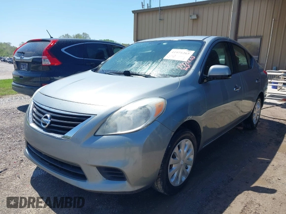 2012 Nissan Versa SL with VIN 3N1CN7AP9CL898644, listed as a IAAI auction lot 41971265 with 1 mi miles. Bid and sale history available at carsss.com. Image 2.