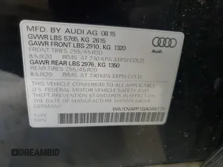2016 Audi Q5 with VIN WA1DVAFP1GA048179, listed as a Copart auction lot 54970995 with 57,118 mi miles and Non repairable. Bid and sale history available at DreamBid. Image 13.