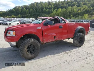 2004 Ford F-150 XL with VIN 1FTRF14504NC70758, listed as a Copart auction lot 72638024 with Not Provided miles and Salvage Title. Bid and sale history available at DreamBid. Image 1.