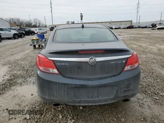 2012 Buick Regal Turbo Premium 1 with VIN 2G4GS5EV4C9213498, listed as a Copart auction lot 43419025 with Not Provided miles and Salvage Title. Bid and sale history available at DreamBid. Image 6.