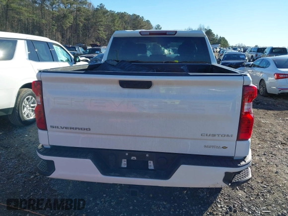 2023 Chevrolet Silverado 1500 Custom with VIN 1GCPDBEK1PZ188722, listed as a IAAI auction lot 41258010 with 45,863 mi miles and . Bid and sale history available at DreamBid. Image 16.