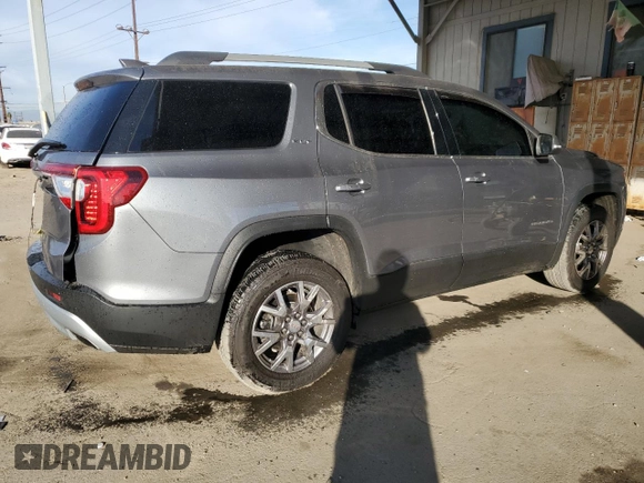 2020 GMC Acadia SLT with VIN 1GKKNML40LZ236717, listed as a Copart auction lot 82780574 with 37,283 mi miles and Salvage Title. Bid and sale history available at DreamBid. Image 3.