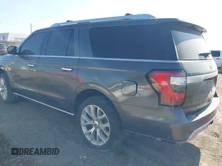 2019 Ford Expedition Max Platinum with VIN 1FMJK1MTXKEA68333, listed as a IAAI auction lot 42002336 with Not provided miles and . Bid and sale history available at DreamBid. Image 3.