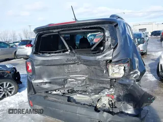 2017 Jeep Renegade Latitude with VIN ZACCJBBBXHPG26584, listed as a IAAI auction lot 41571110 with 75,484 mi miles. Bid and sale history available at carsss.com. Image 16.