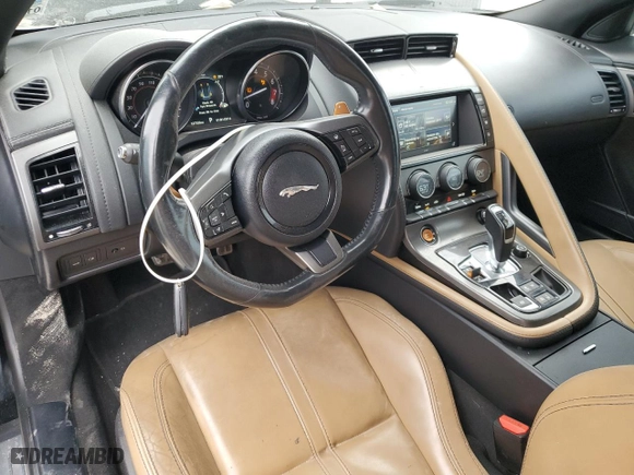 2016 Jaguar F-TYPE V6 S with VIN SAJWA6BU0G8K31973, listed as a Copart auction lot 88774365 with 127,320 mi miles and Clean Title. Bid and sale history available at carsss.com. Image 8.