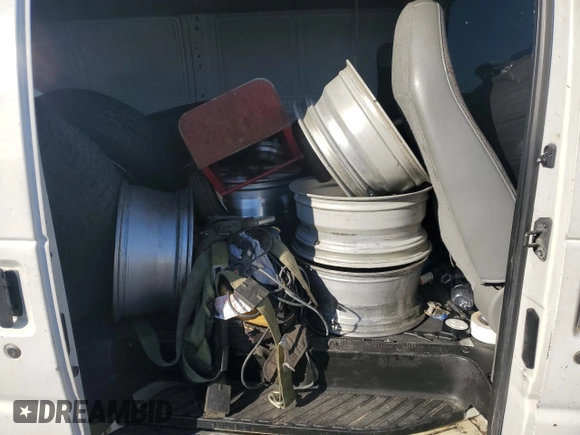 2003 Ford Econoline Cargo with VIN 1FTRE14213HB16422, listed as a Copart auction lot 44203415 with 87,658 mi miles and Salvage Title. Bid and sale history available at carsss.com. Image 11.