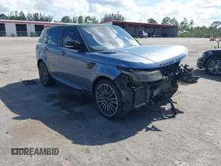 2019 Land Rover Range Rover Sport HSE Dynamic with VIN SALWV2SV8KA416366, listed as a IAAI auction lot 42572131 with 114,169 mi miles and . Bid and sale history available at DreamBid. Image 1.