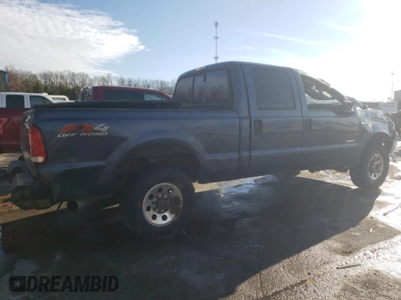 2007 Ford F-250 XL with VIN 1FTSW21P37EA30668, listed as a Copart auction lot 45554975 with 197,861 mi miles and Salvage title. Bid and sale history available at DreamBid. Image 3.