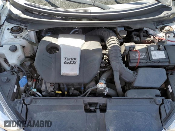 2016 Hyundai Veloster Turbo with VIN KMHTC6AE6GU302425, listed as a Copart auction lot 57547873 with 83,854 mi miles. Bid and sale history available at carsss.com. Image 11.