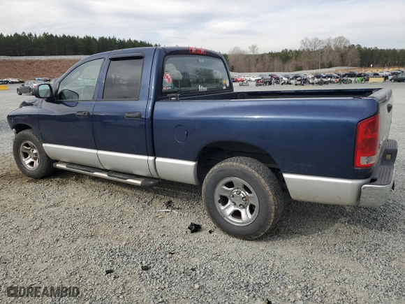 2004 Dodge Ram 1500 SLT with VIN 1D7HA18D84S540855, listed as a Copart auction lot 47837455 with 198,801 mi miles and Salvage Title. Bid and sale history available at carsss.com. Image 2.