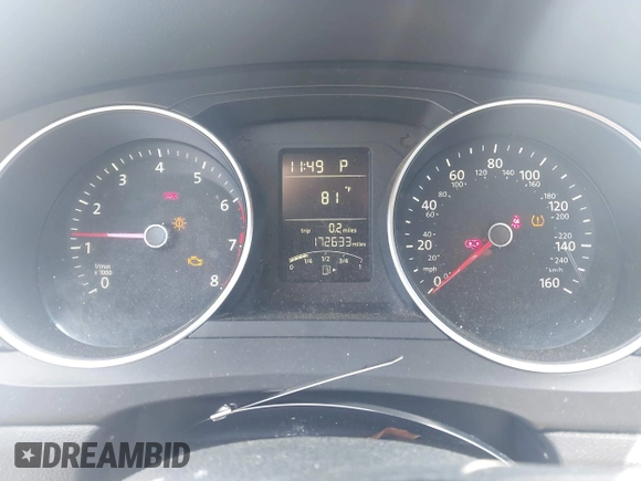 2015 Volkswagen Jetta SE with VIN 3VWD17AJ1FM237596, listed as a IAAI auction lot 42821848 with 172,633 mi miles and . Bid and sale history available at DreamBid. Image 7.