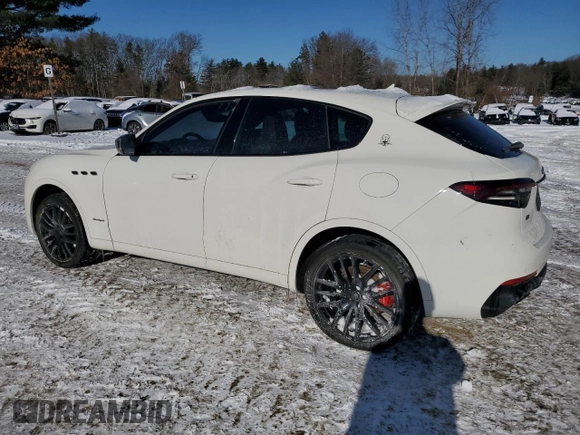 2021 Maserati Levante GranSport with VIN ZN661XUS4MX379740, listed as a Copart auction lot 42200355 with 58,437 mi miles and Clean Title. Bid and sale history available at carsss.com. Image 2.
