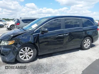 2016 Honda Odyssey SE with VIN 5FNRL5H36GB078398, listed as a IAAI auction lot 41995777 with 169,910 mi miles. Bid and sale history available at carsss.com. Image 6.