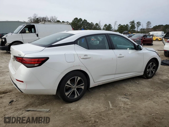 2023 Nissan Sentra SV with VIN 3N1AB8CV2PY225379, listed as a Copart auction lot 47229565 with 149,910 mi miles and Salvage Title. Bid and sale history available at DreamBid. Image 3.