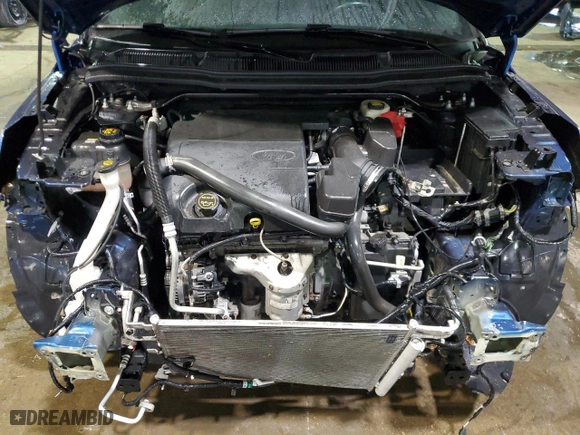 2017 Ford Explorer XLT with VIN 1FM5K7D82HGD83947, listed as a Copart auction lot 43919815 with 71,587 mi miles and Salvage Title. Bid and sale history available at carsss.com. Image 12.