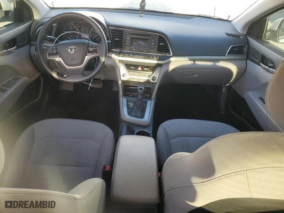 2017 Hyundai Elantra SE with VIN 5NPD74LF7HH212736, listed as a Copart auction lot 50837345 with 92,794 mi miles and Salvage Title. Bid and sale history available at carsss.com. Image 8.